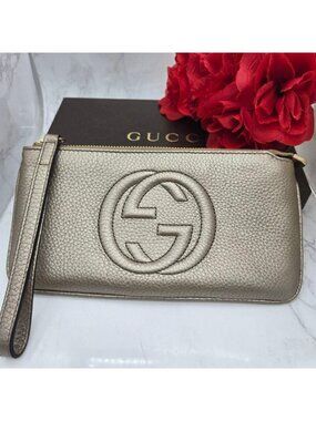 Gucci Wallet Pouch Mini Clutch Soho